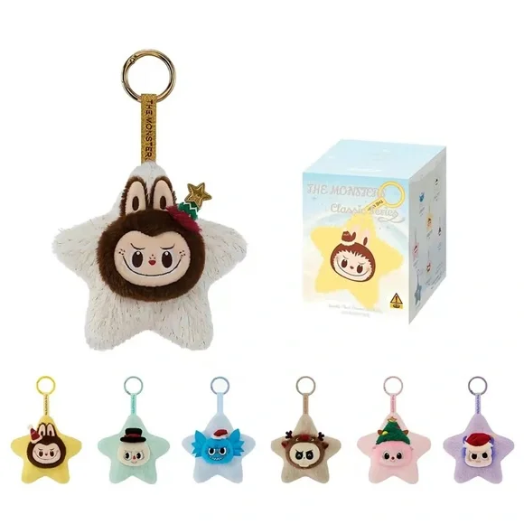 Pop Mart The Monsters Classic Series Sparkly Plush Pendant Blind Box- SPOOKY - Picture 2 of 3